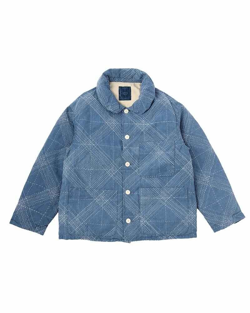 NEVERLAND DOWN JKT SASHIKO INDIGO - 1