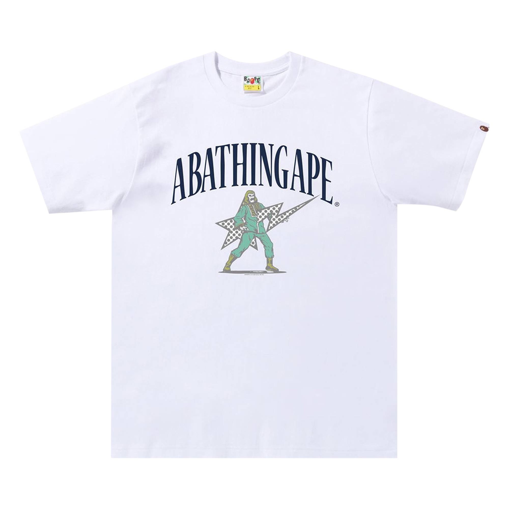 BAPE Archive Graphic Tee #2 'White' - 1