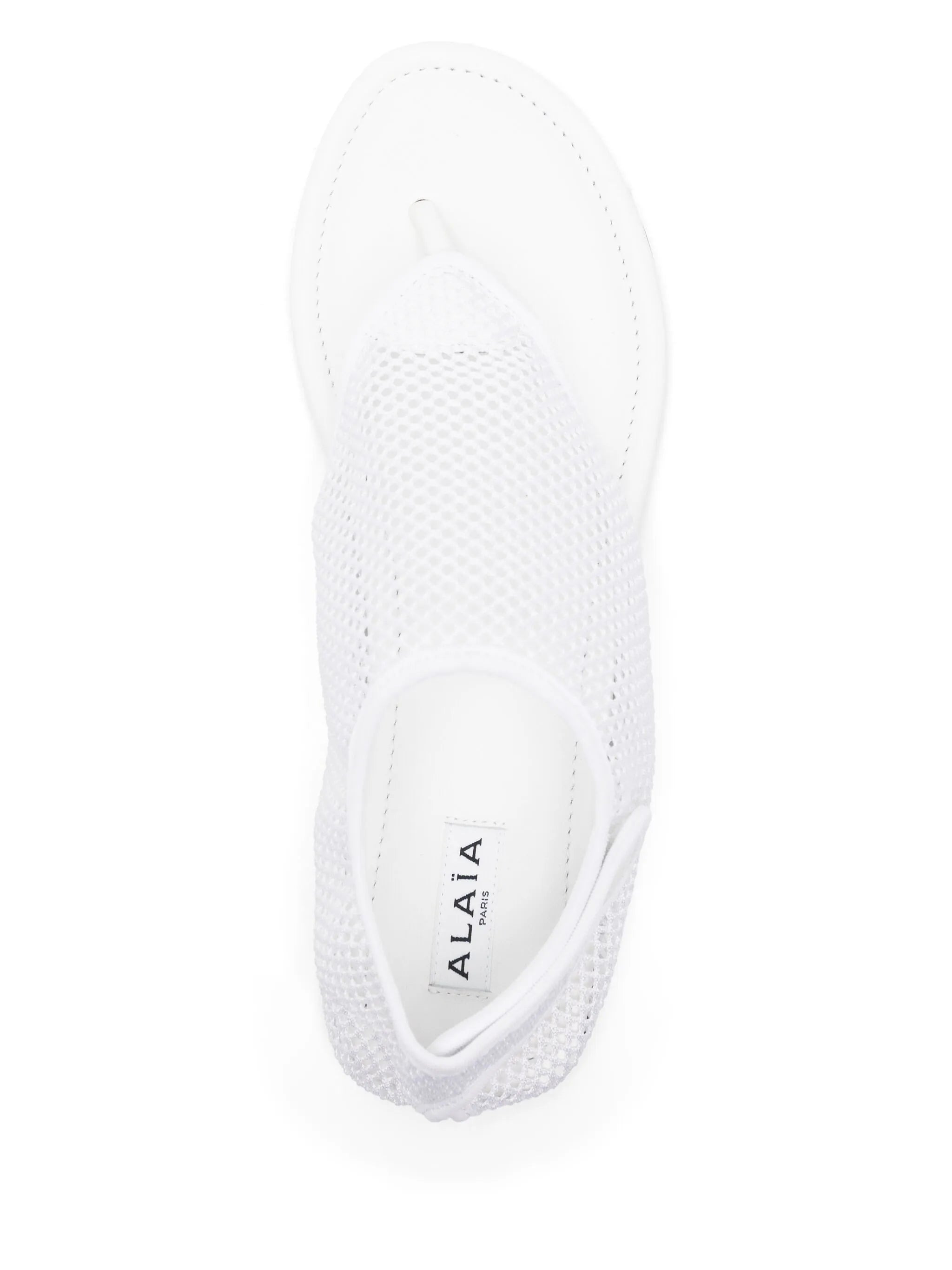 leather flat sandals - 4