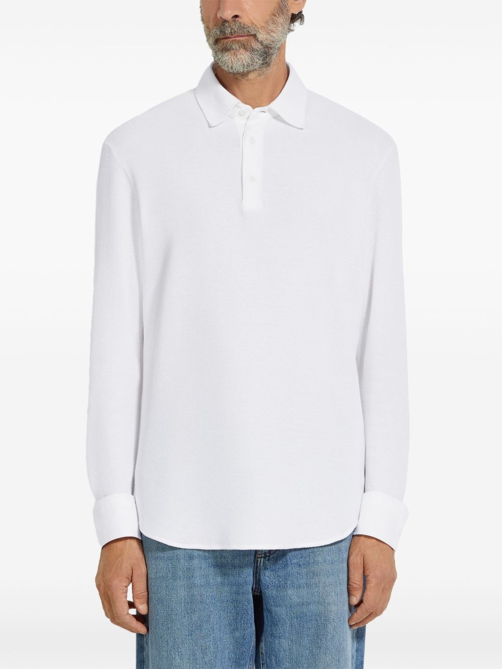 cotton polo shirt - 2