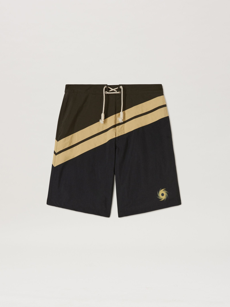 Diagonal Surf Swimshorts - 1