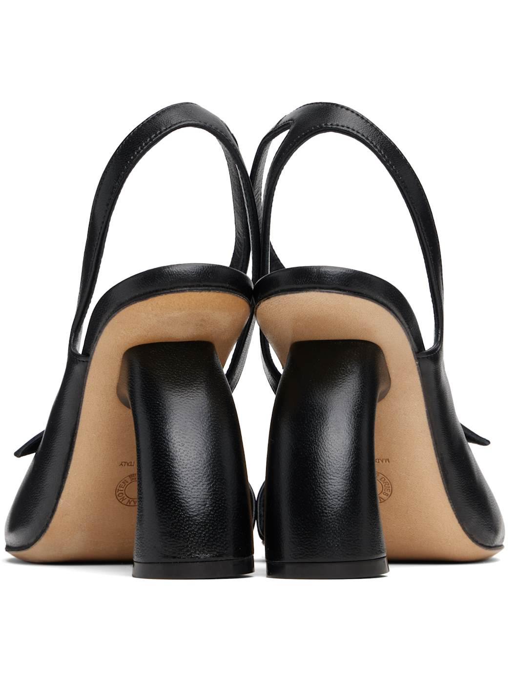 Black Cutout Heels - 2