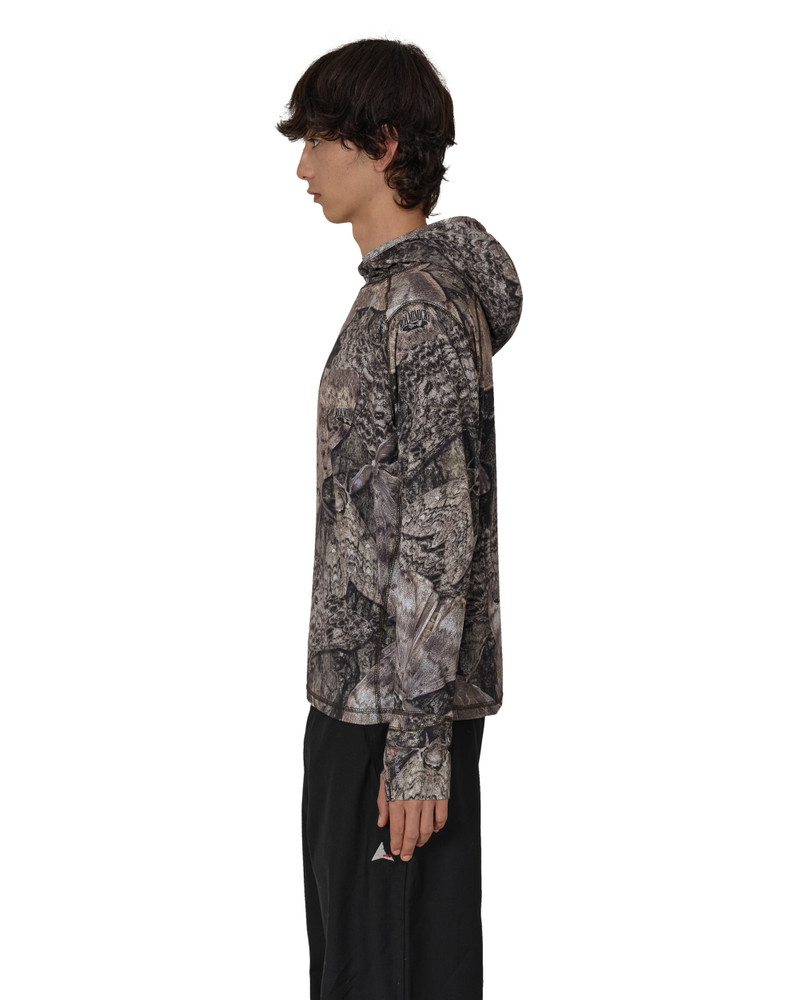ROA Lio Upf Plus 50 Baselayer Moth Print Long Sleeve Hoodie outlook