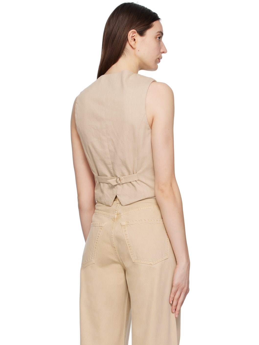 Beige Sierra Vest - 3