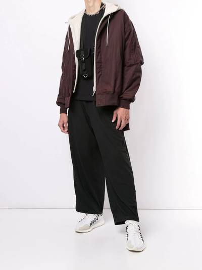 Y-3 GFX oversized bomber jacket outlook