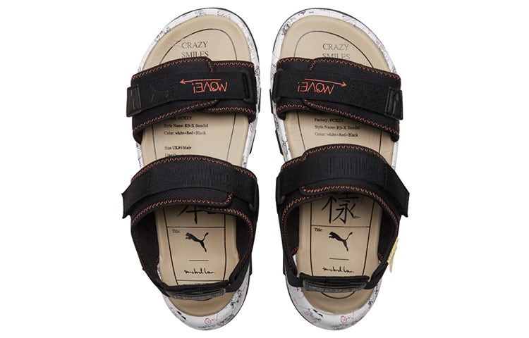 PUMA Michael Lau x RS-Sandal 'Black White' 380517-01 - 4