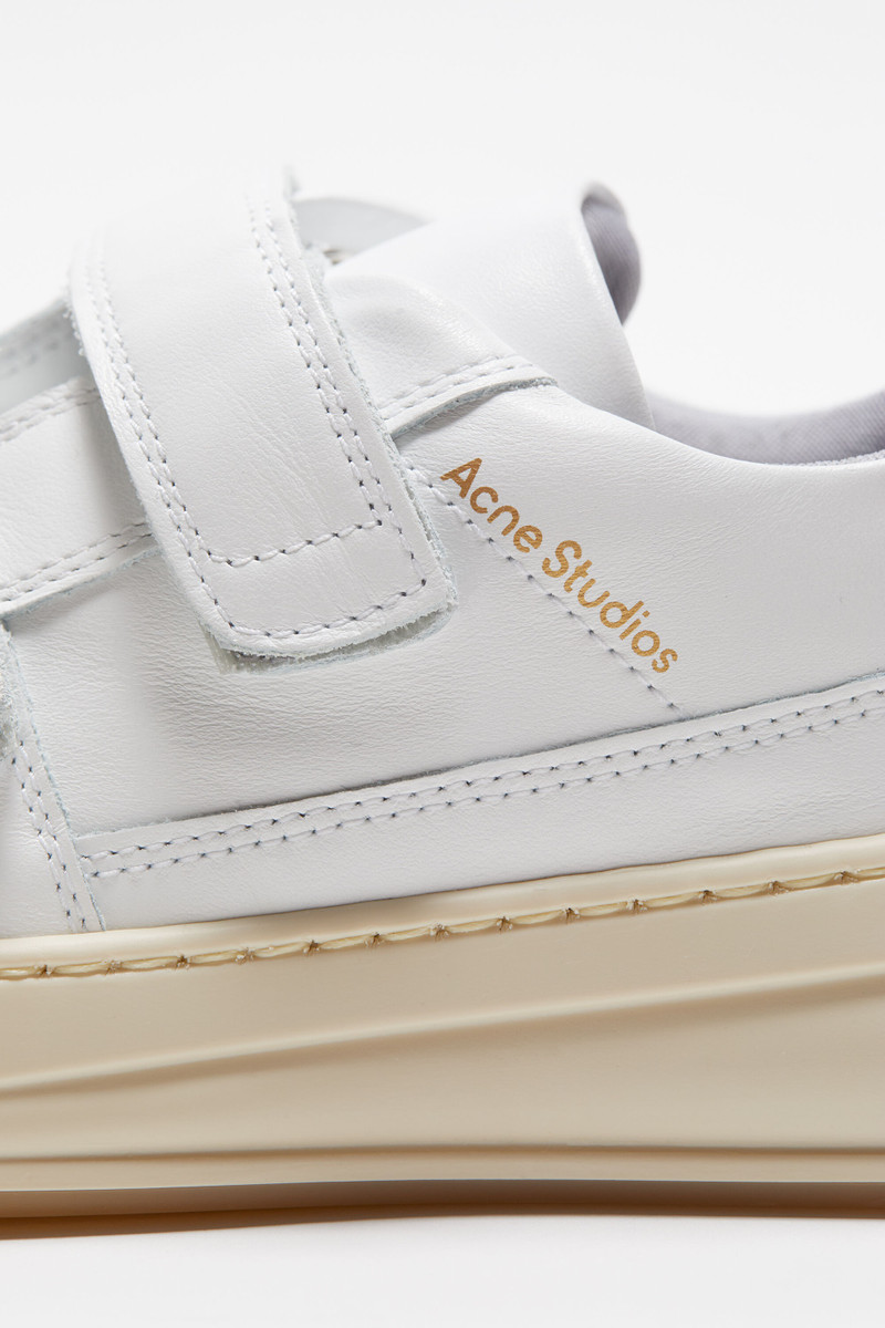 Velcro strap sneakers - White 3