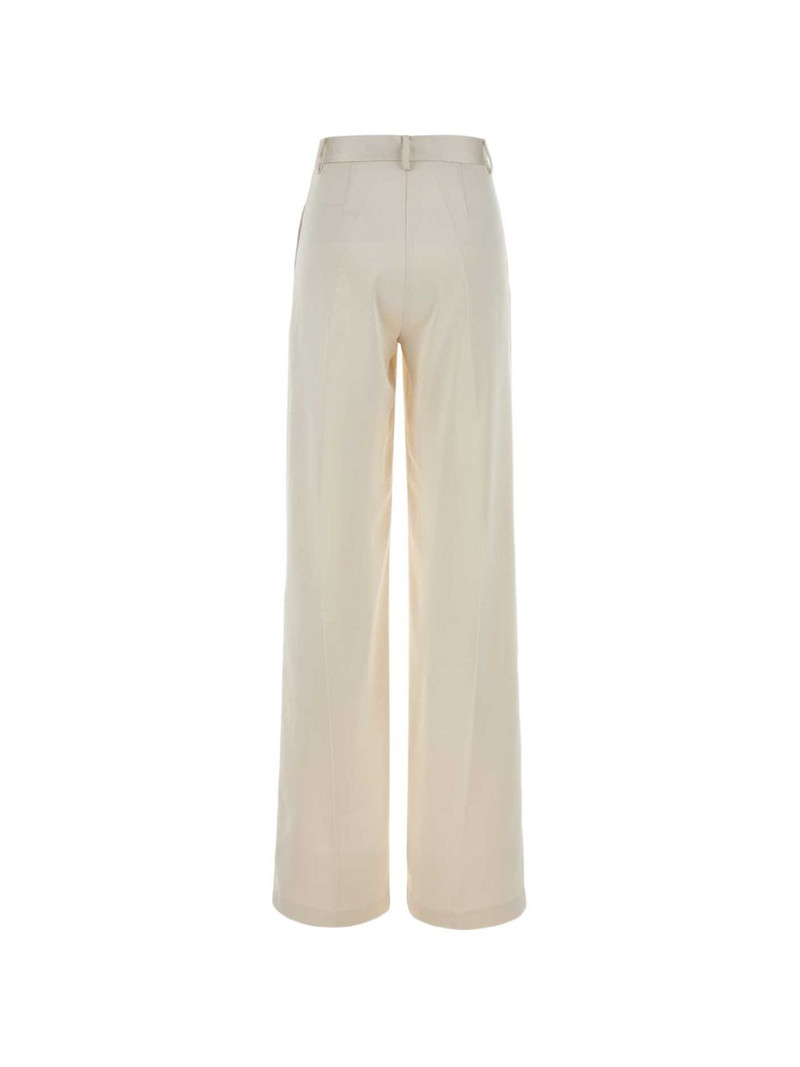 THE ANDAMANE satin palazzo trousers outlook