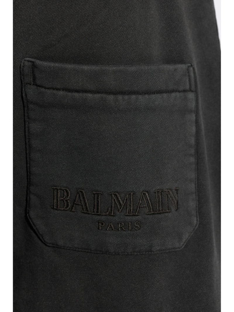 logo-embroidered track shorts 5