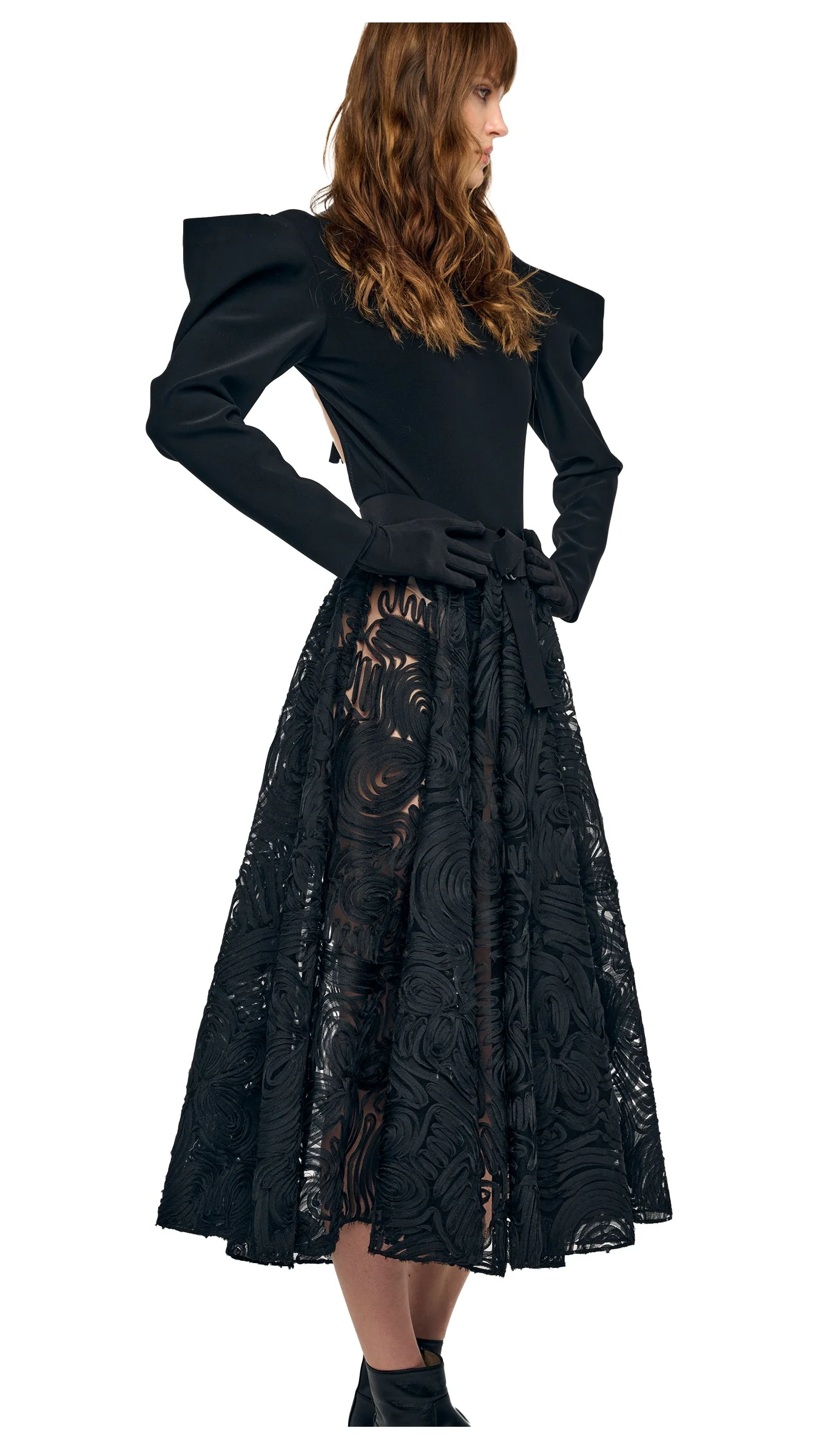 FLARED SKIRT TO MIDCALF - 1