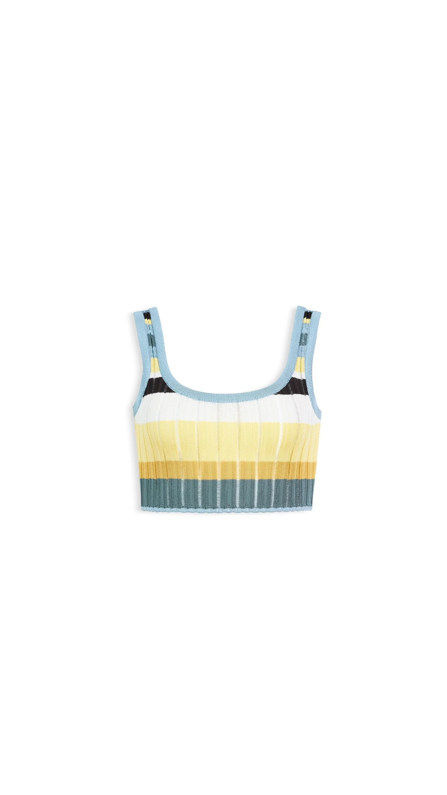 MULTICOLOR CRINOLINE BRALETTE - 1