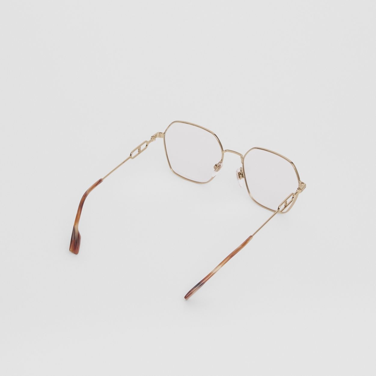 Chain-link Detail Geometric Optical Frames - 5