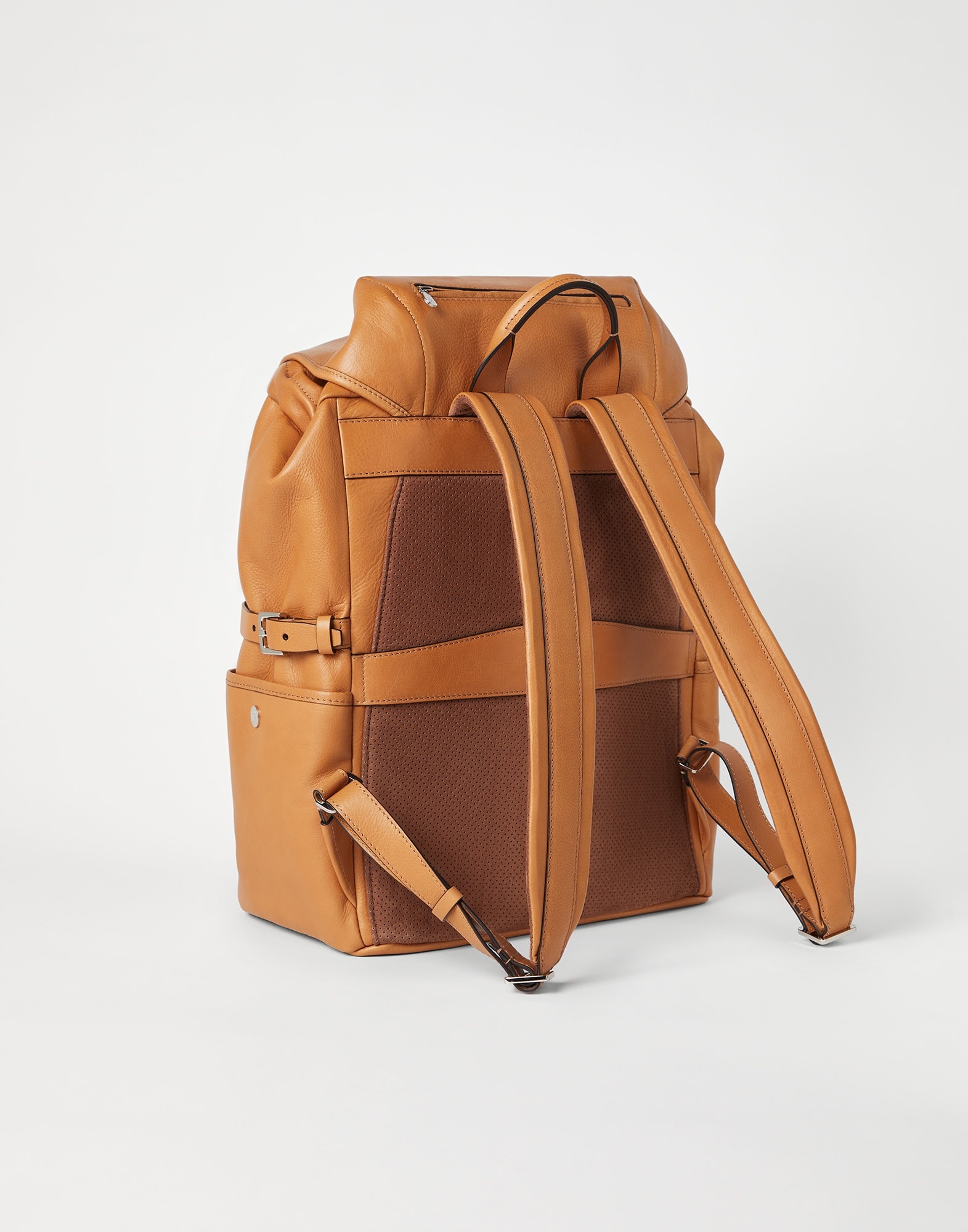 Cowhide street backpack - 2
