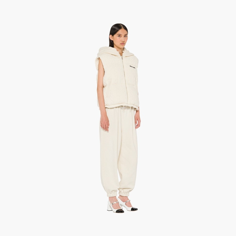Miu Miu Cashmere down vest outlook