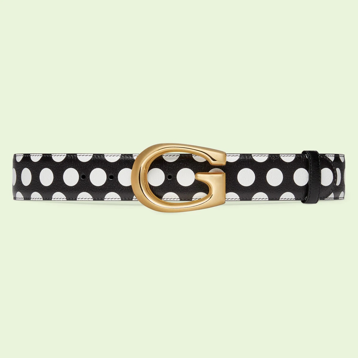 Polka-dot belt with G buckle - 1