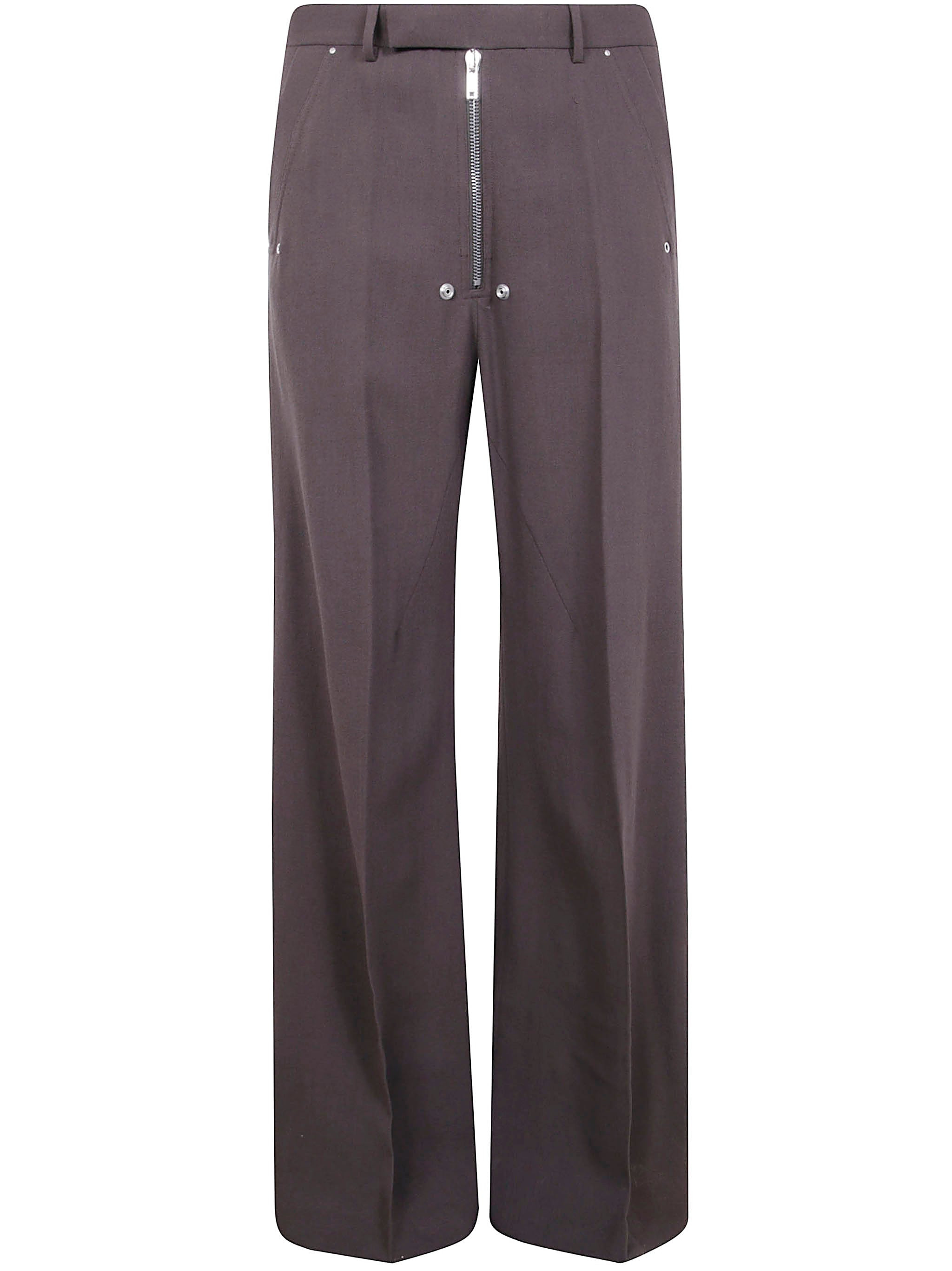 Rick Owens Men "Tailored Wide Belas" Trousers - 6