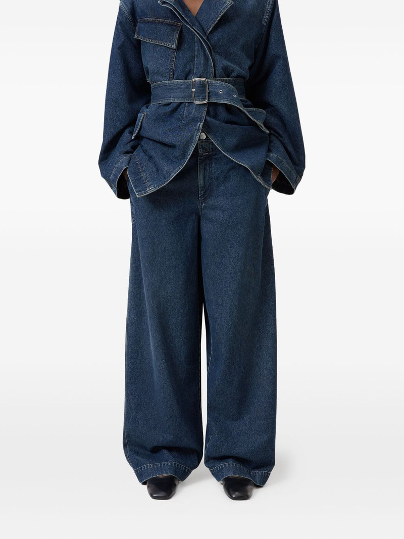 CLOSED logo-patch jeans outlook