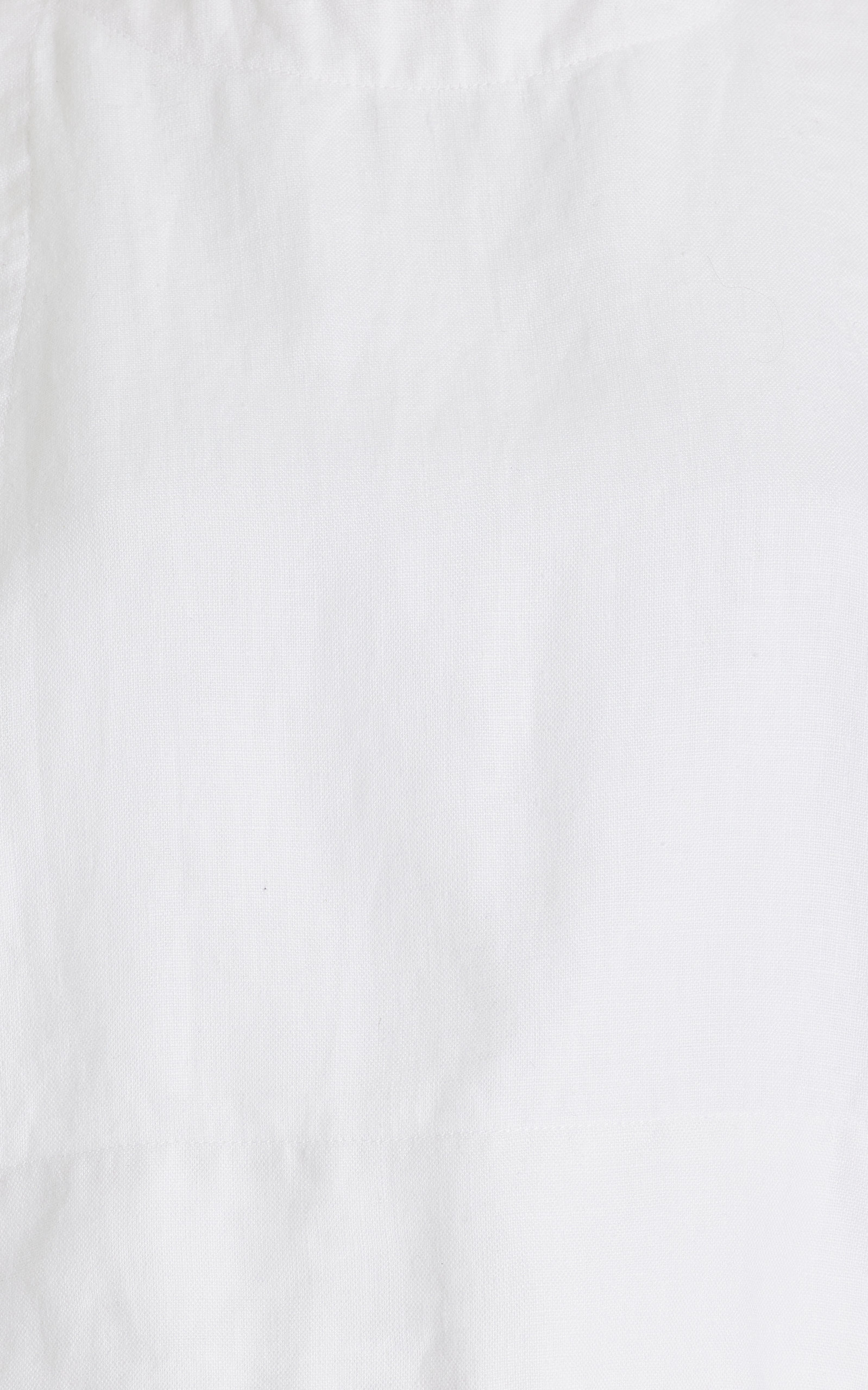Exclusive Poppy Linen Cropped Top white - 5