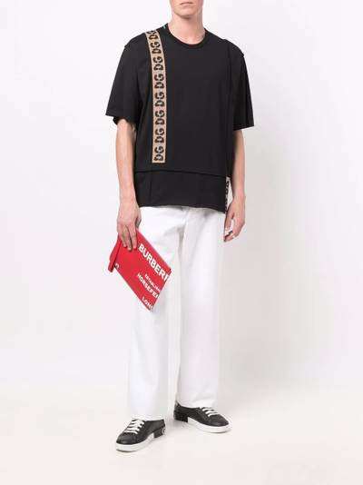 Dolce & Gabbana exposed seam panelled T-shirt outlook