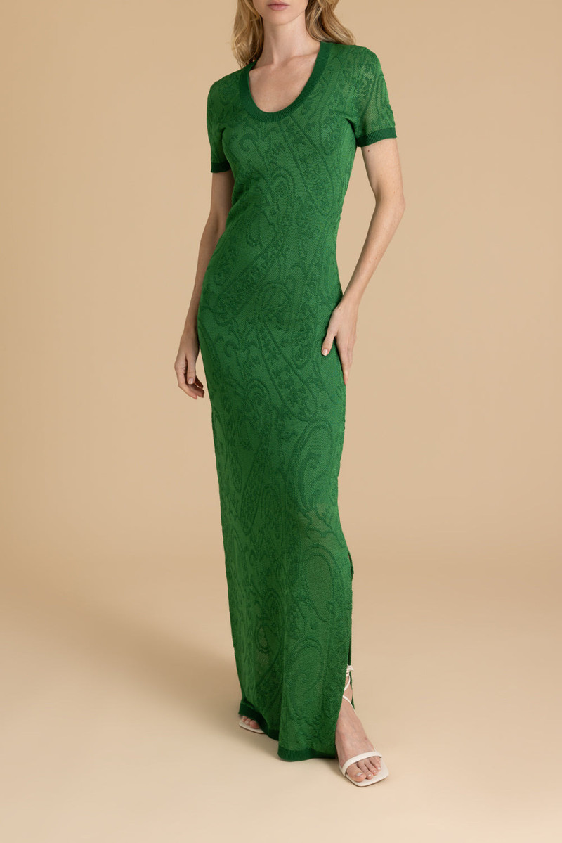 Etro Short Sleeve Maxi Dress outlook