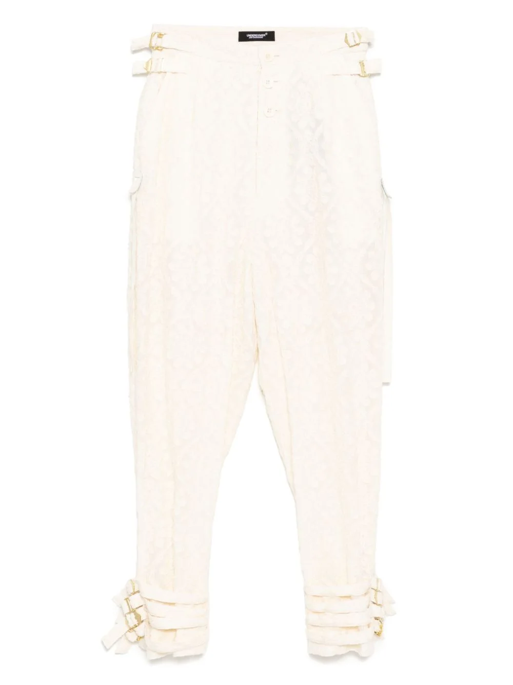 embroidered trousers - 1