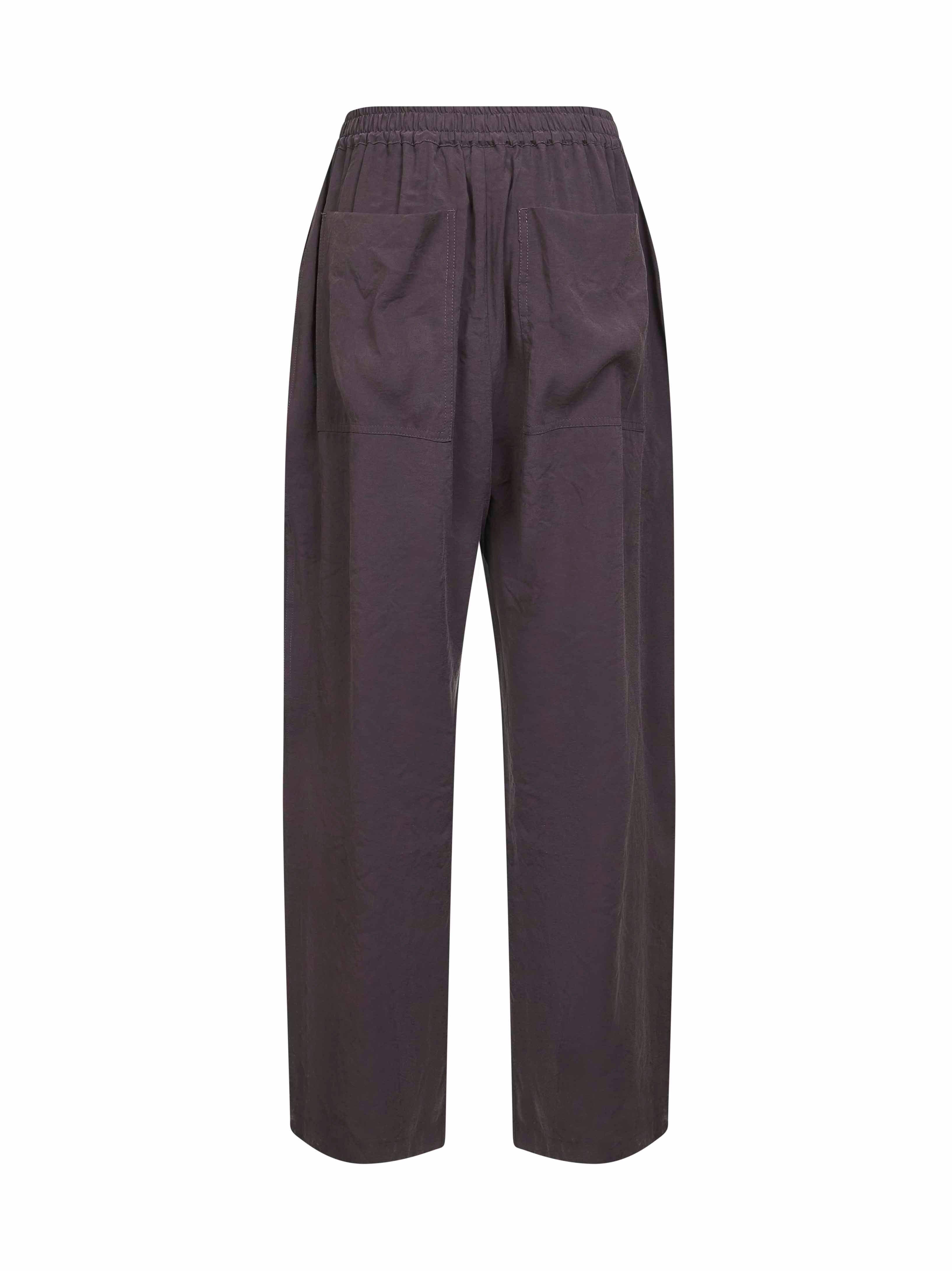 Brown modal blend Capel trousers - 2