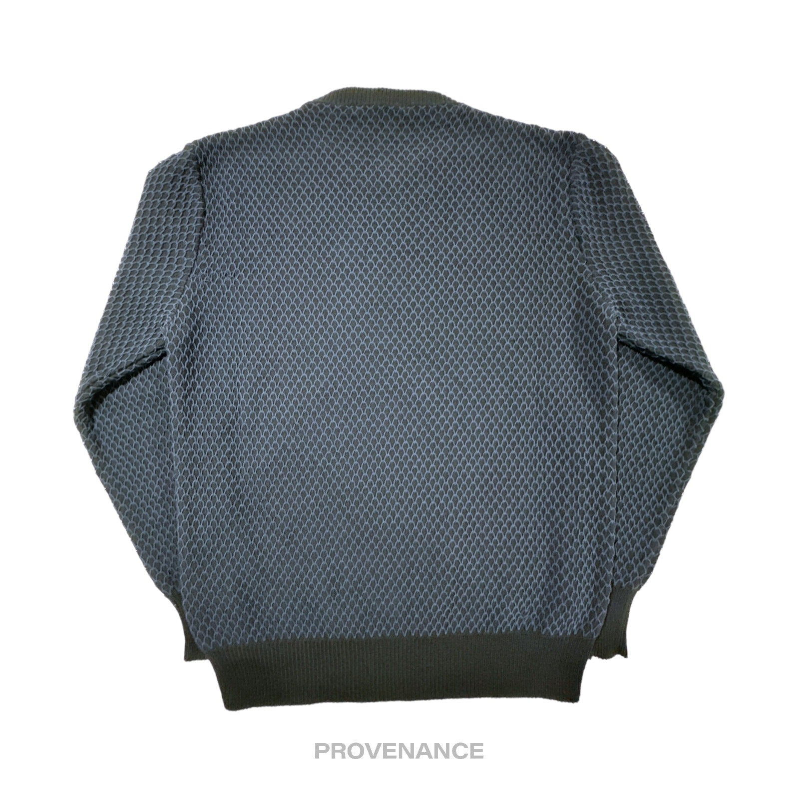 Givenchy Basketball Net Crewneck Sweater - Navy Blue XS - 2