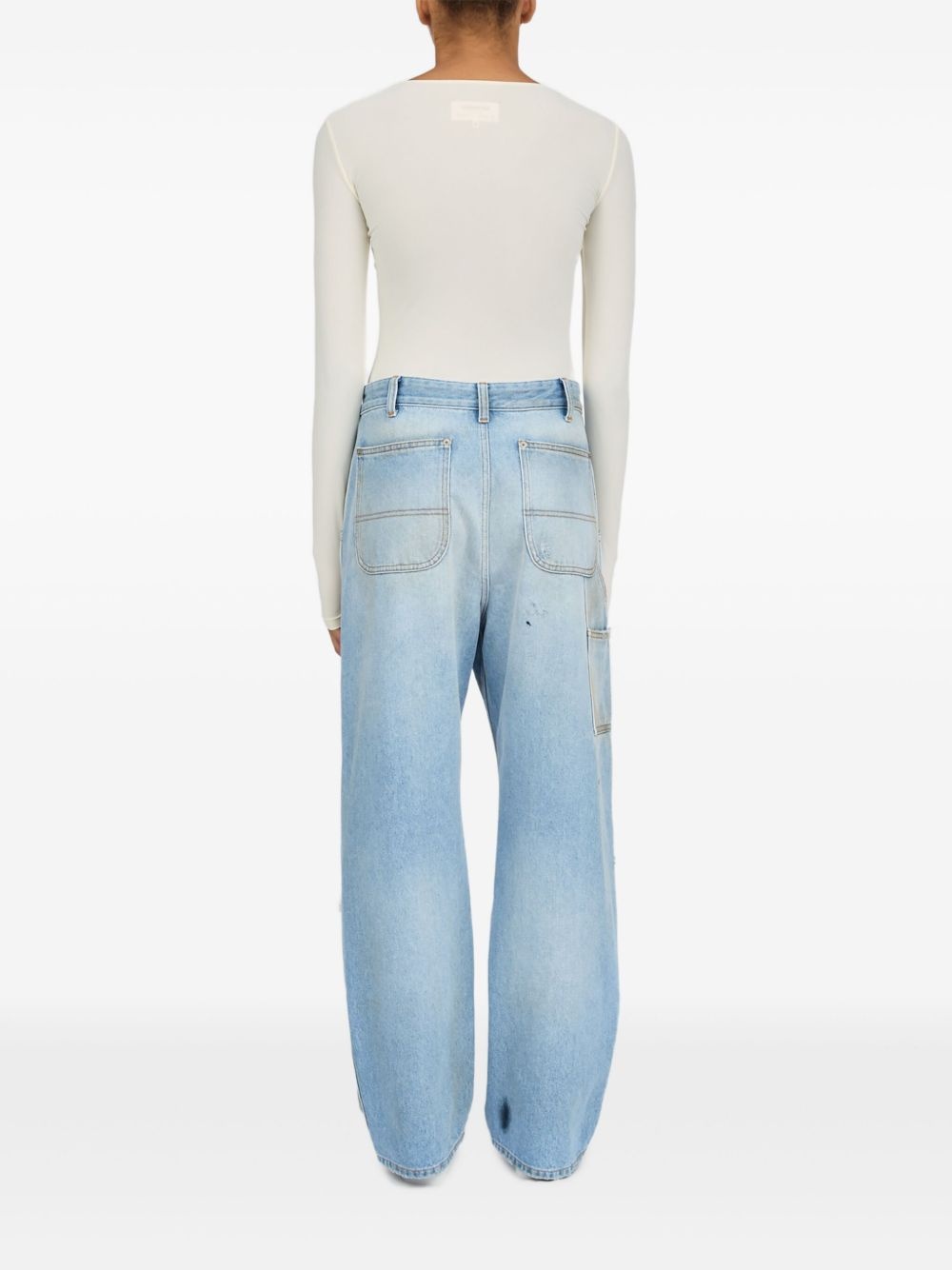 distressed jeans - 5