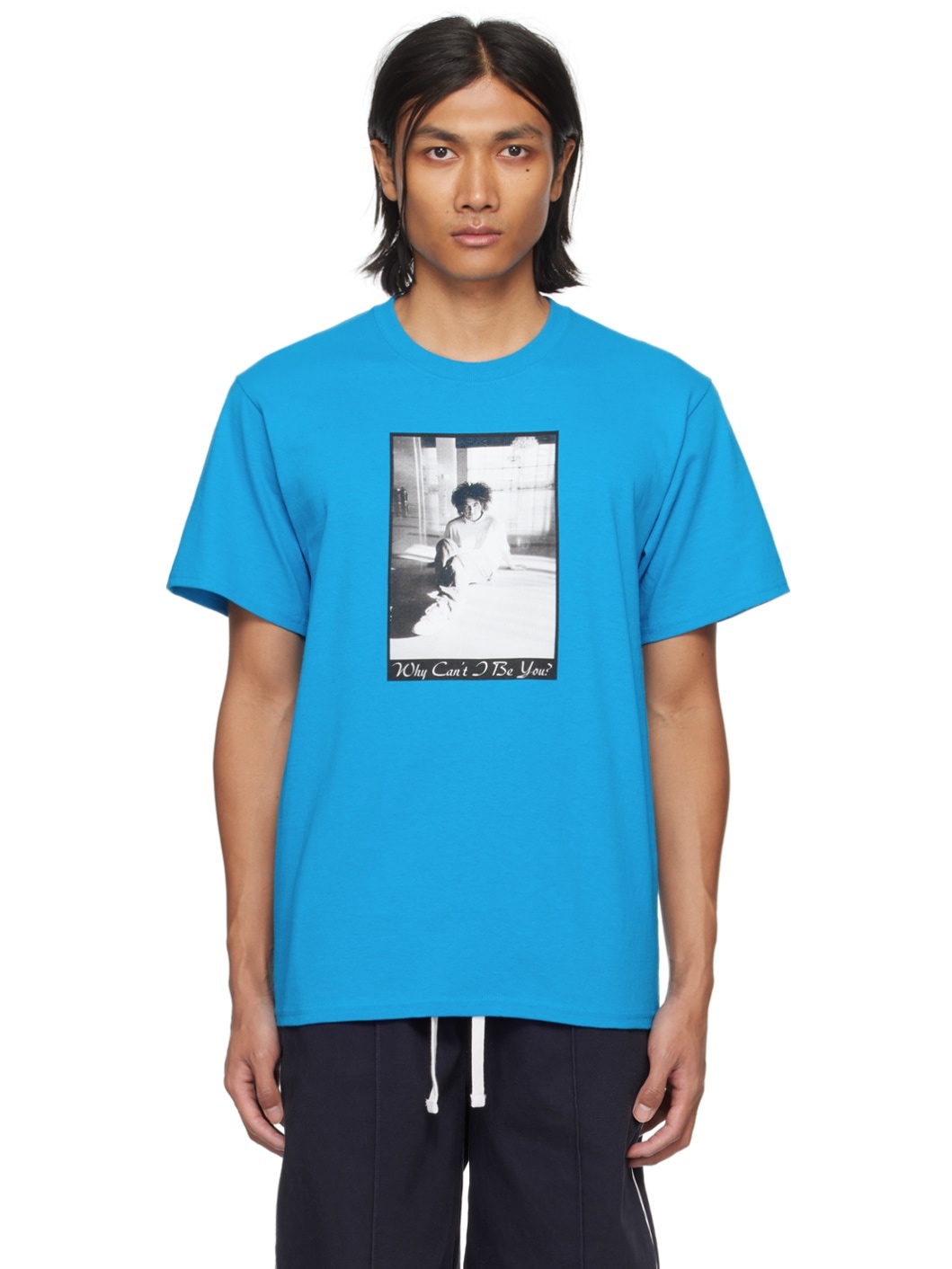 Blue 'Why Can't I Be You?' T-Shirt - 1