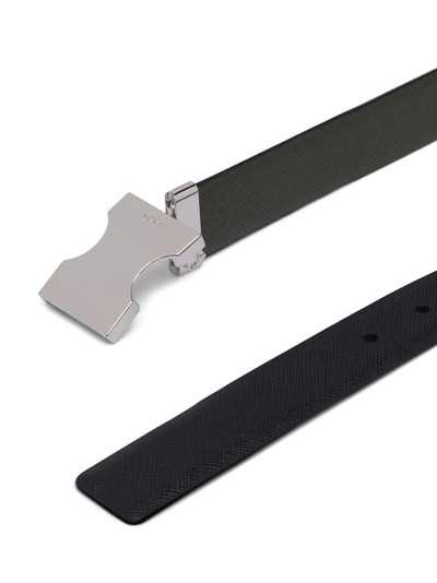 Prada push buckle belt outlook