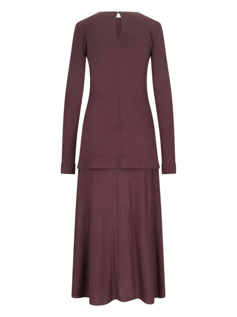 Jil Sander flared skirt dress outlook