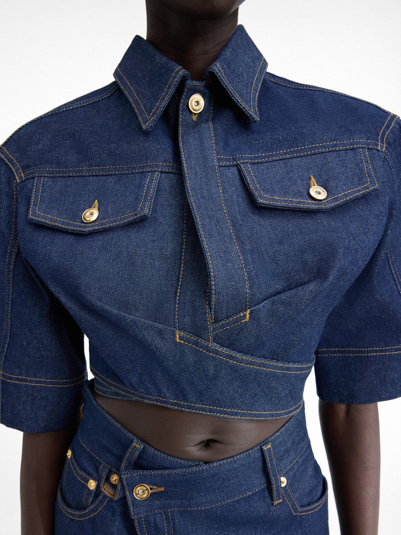 The de-Nîmes denim top 6