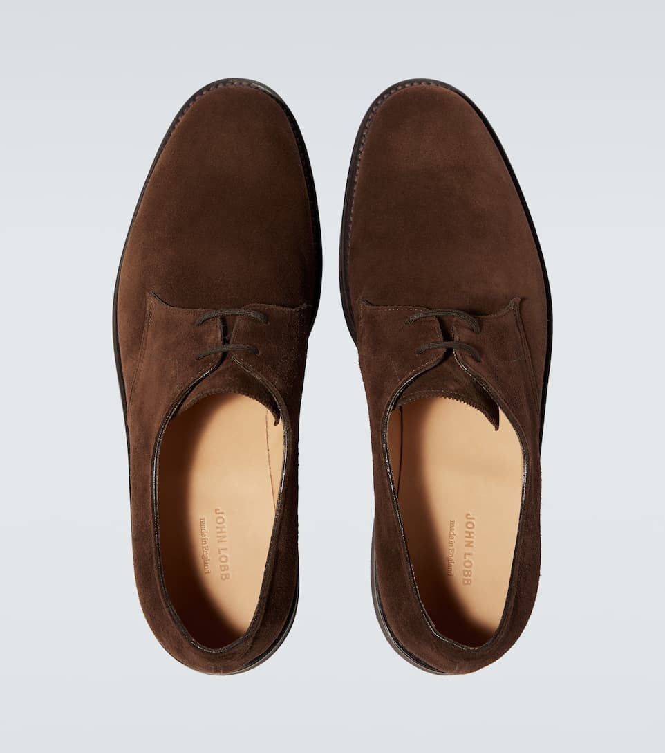 Haldon Derby suede shoes - 4