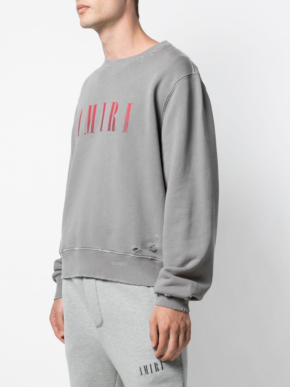 contrast logo sweatshirt - 3