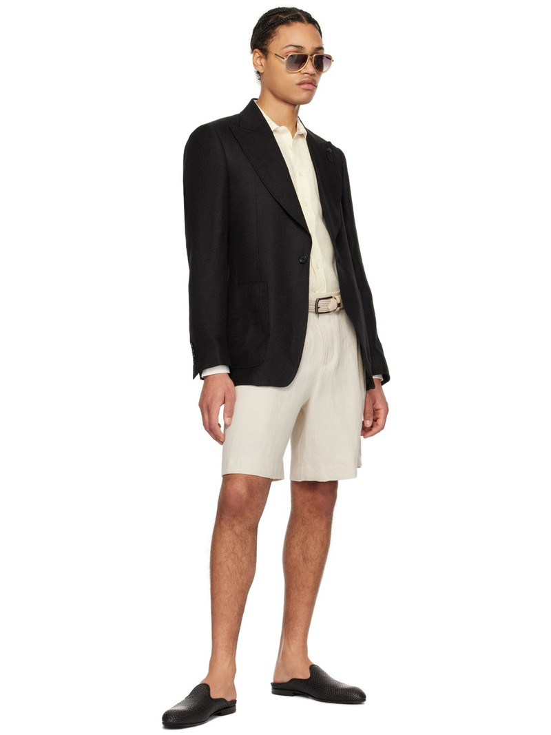 LARDINI Off-White Button Shirt outlook