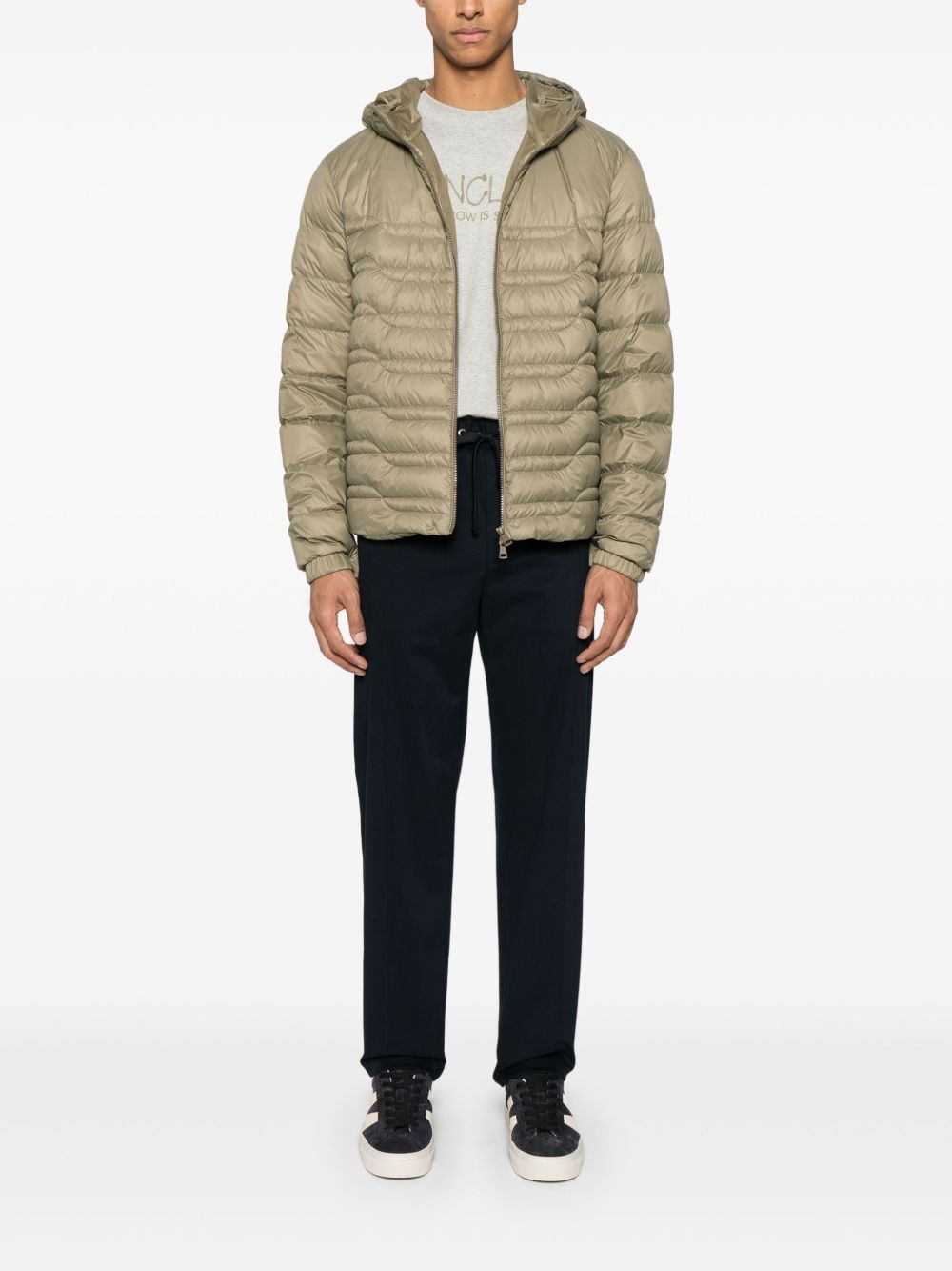 drawstring track pants - 2