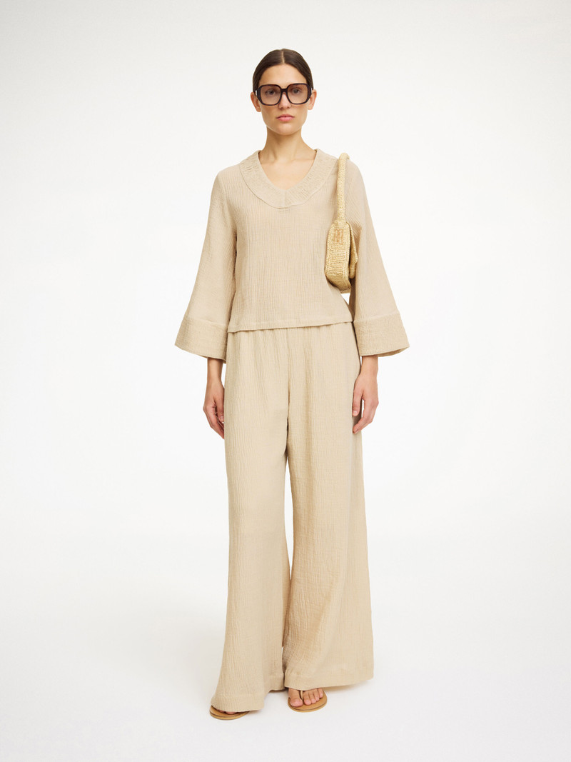 BY MALENE BIRGER Clorella wide-leg trousers outlook