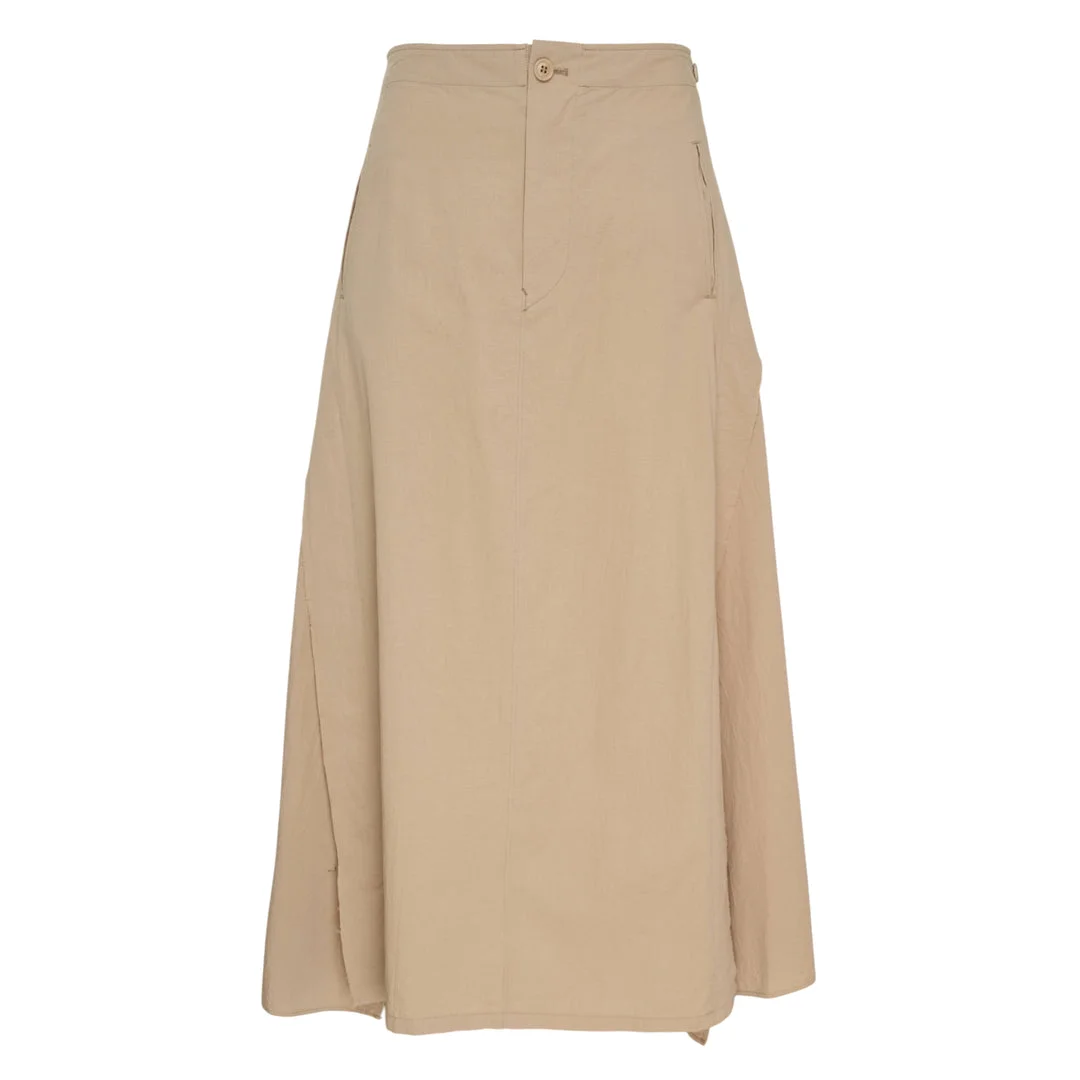 Panel Flare Midi Skirt - 1