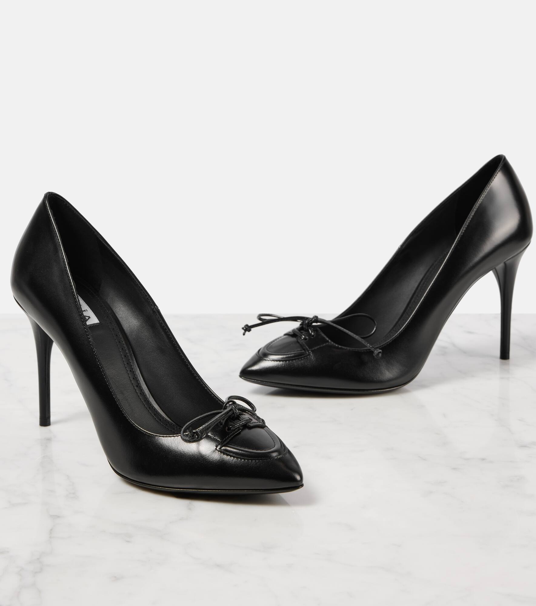 90 leather pumps - 5