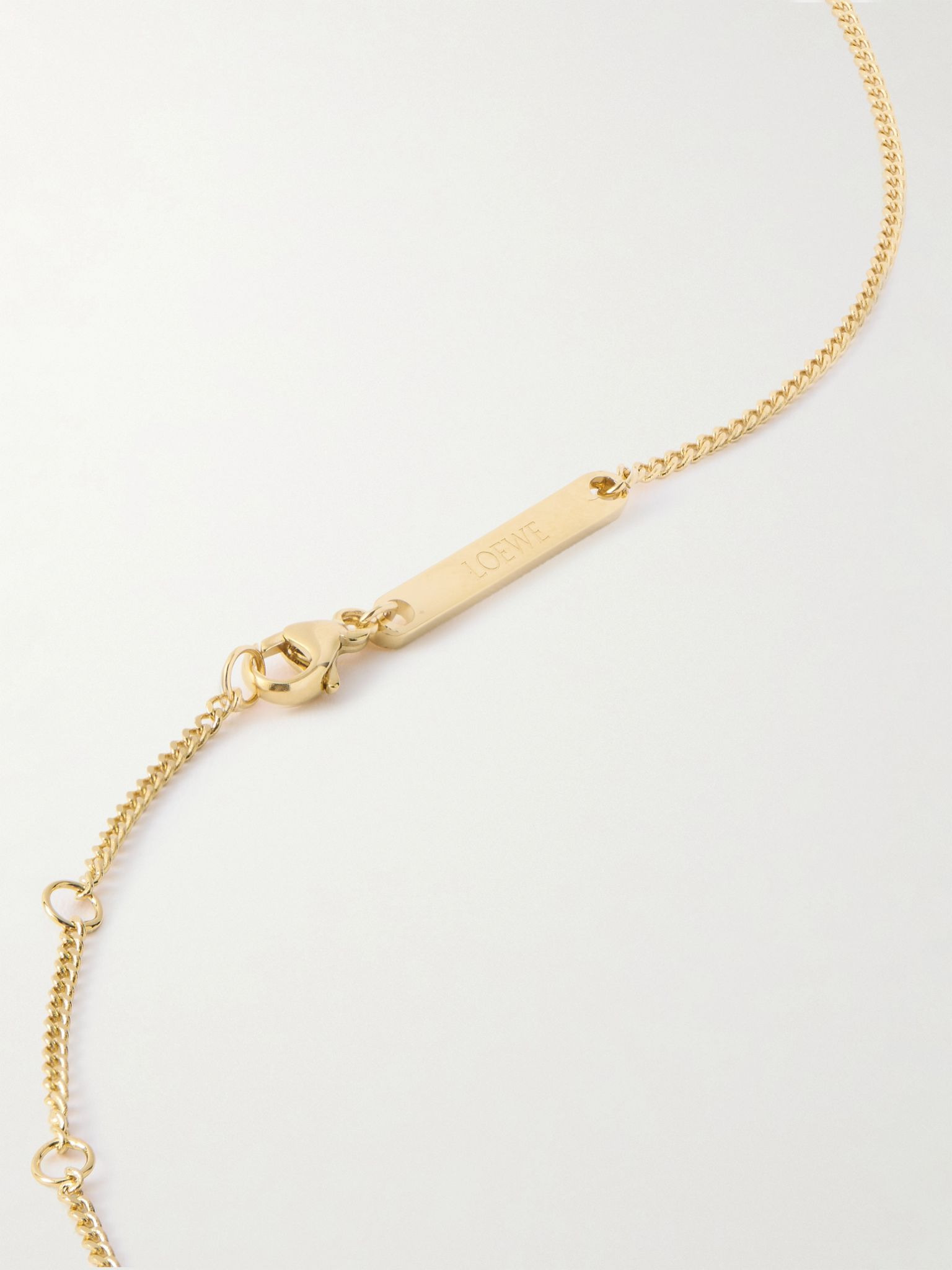 Sausage Dog gold-tone necklace Gold - 3