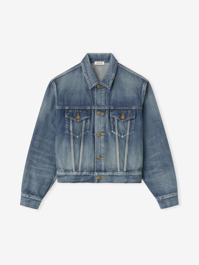 Denim Trucker 재킷 - 1