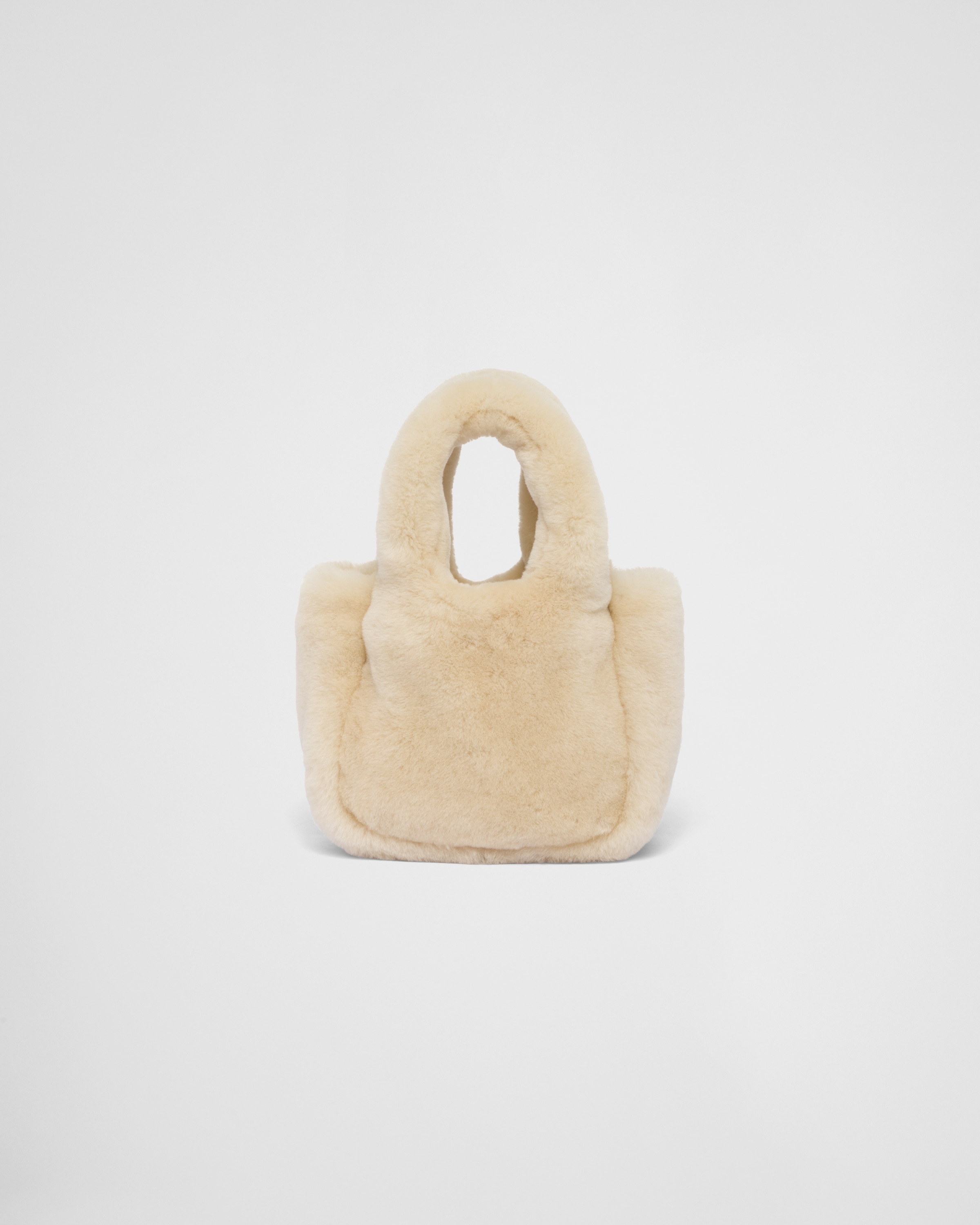 Shearling mini handbag - 4