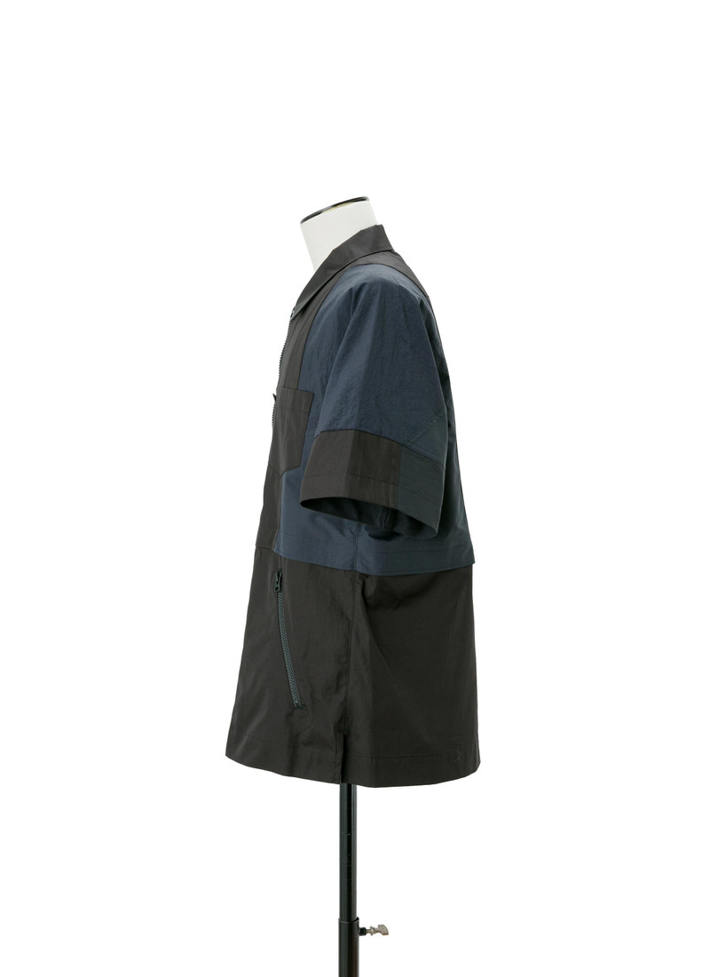 Poplin x Taslan nylon shirt 3