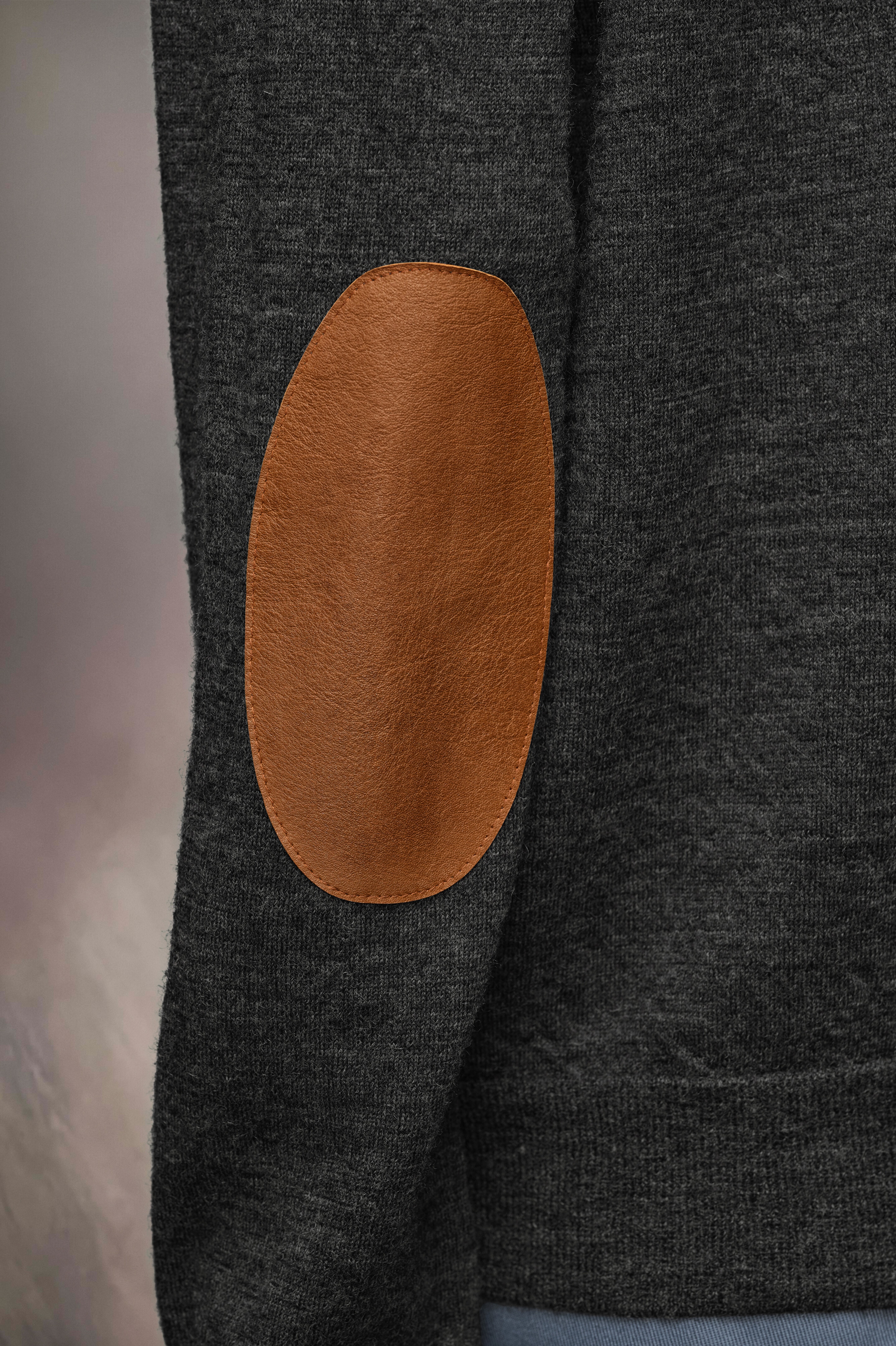 Elbow Patch Cardigan - 6