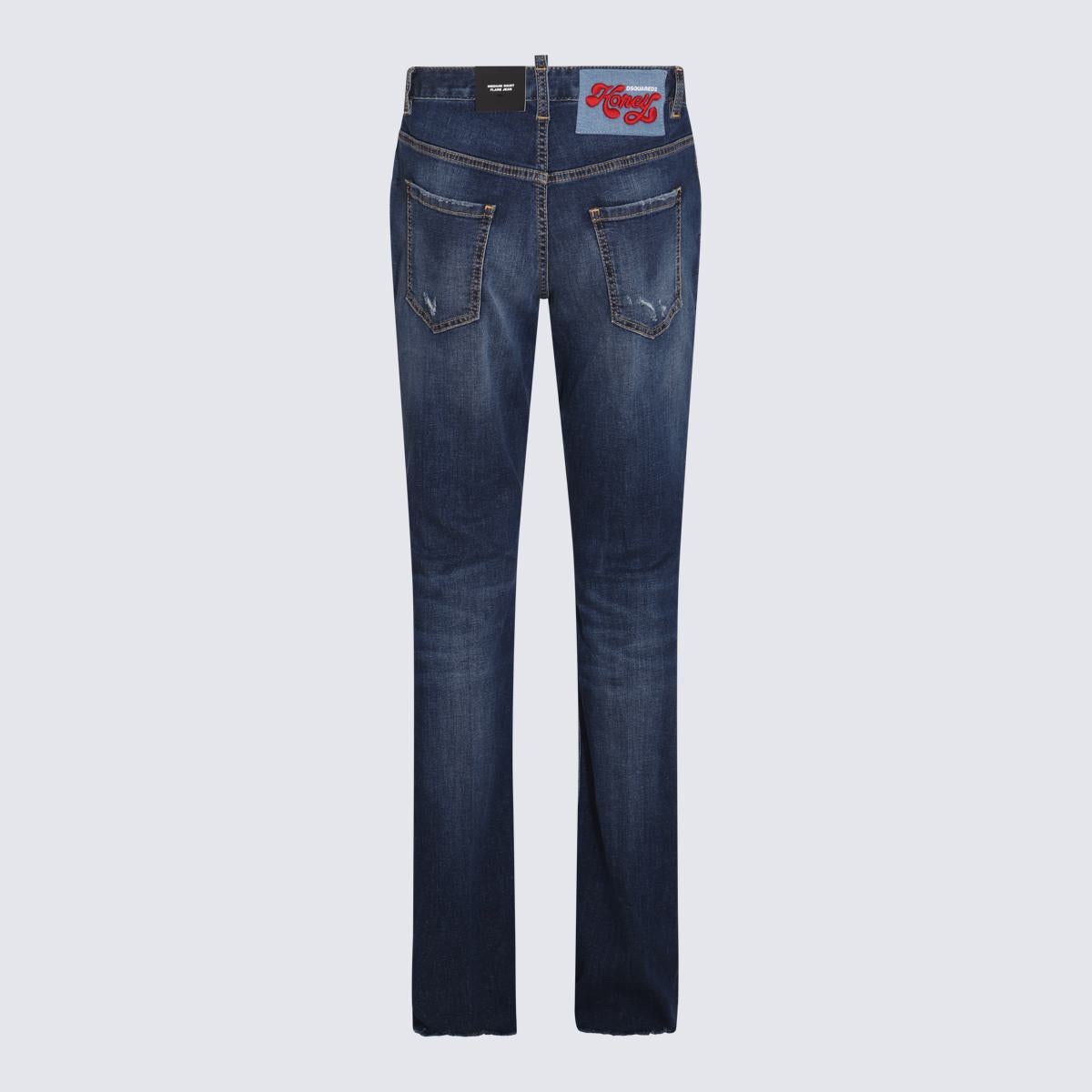 DSQUARED2 BLUE DENIM JEANS - 2