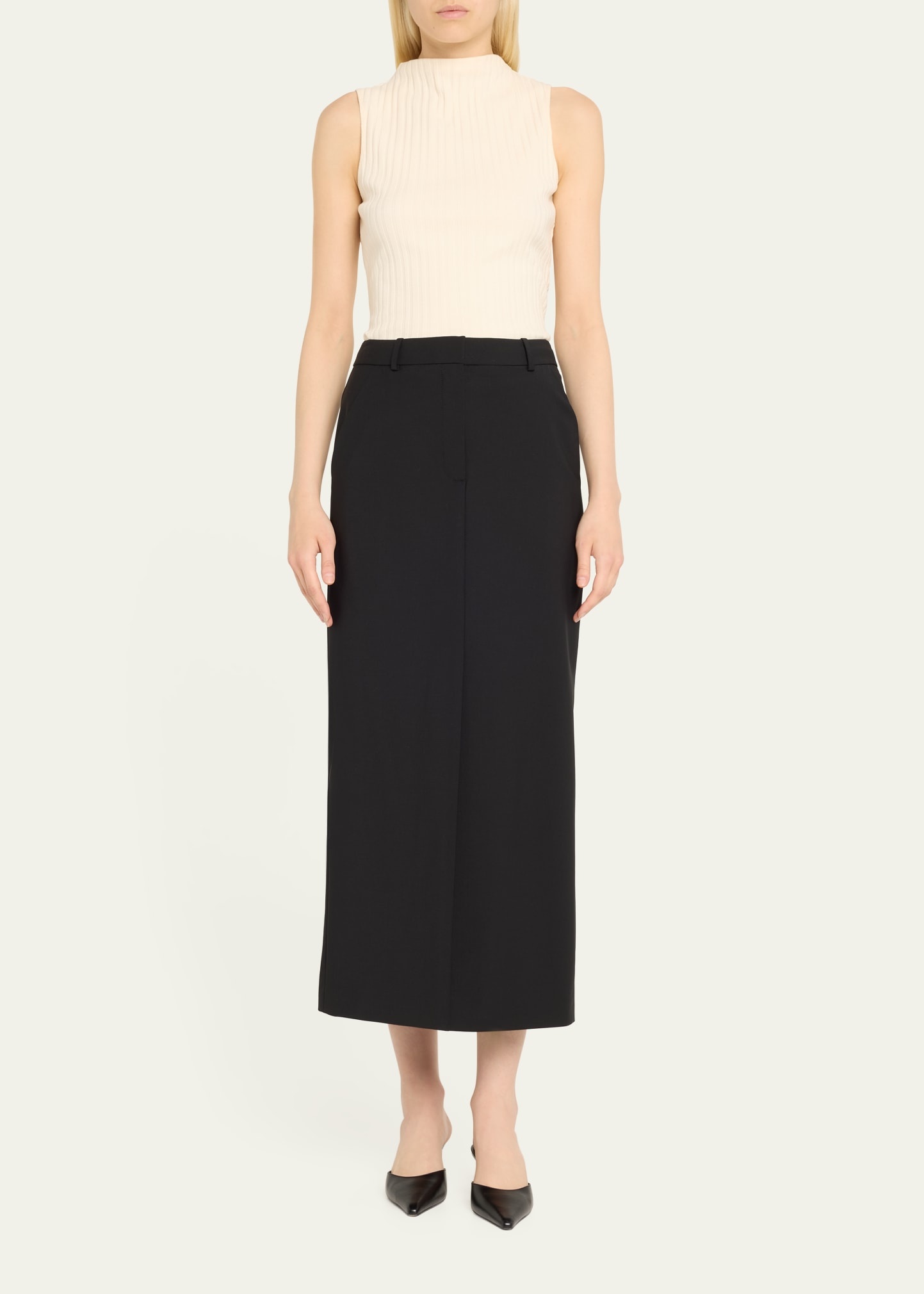 Maxine Midi Pencil Skirt - 2