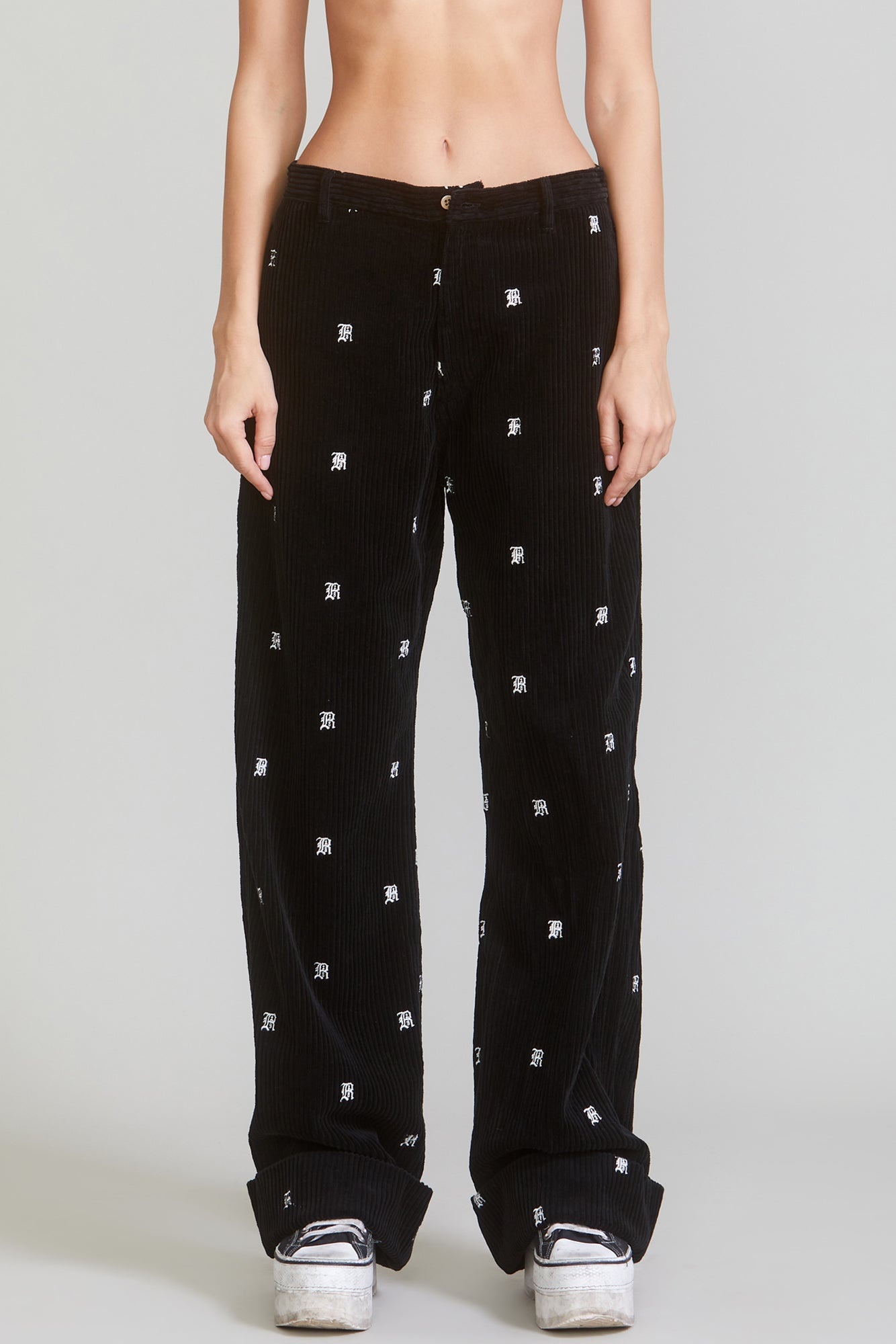 R13 ALLOVER CHINO - BLACK - 2