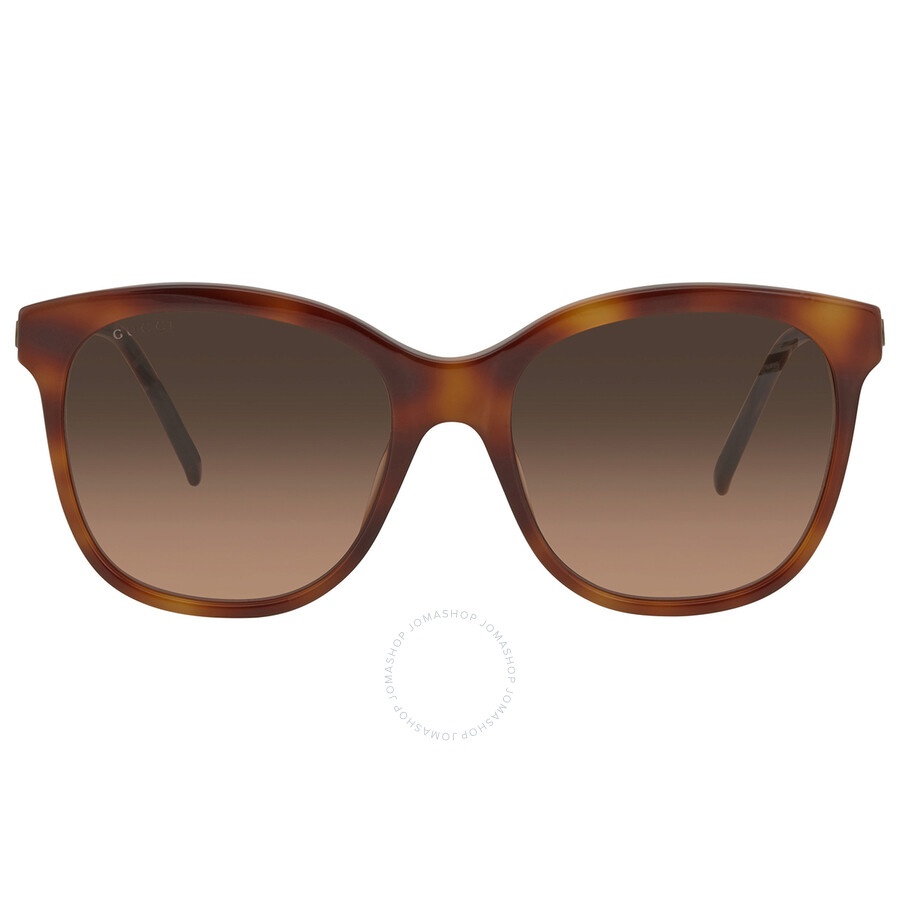 Gucci Brown Gradient Square Ladies Sunglasses GG0654S 003 56 - 2