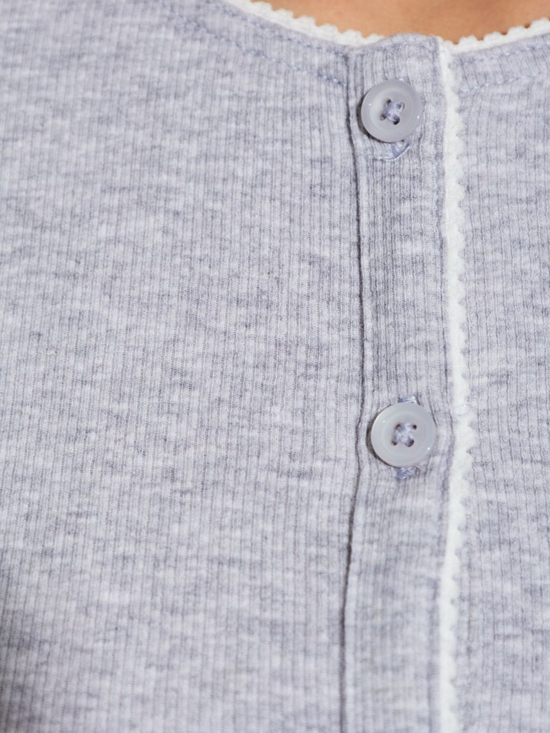 Sajune buttoned-up long-sleeve cardigan 5