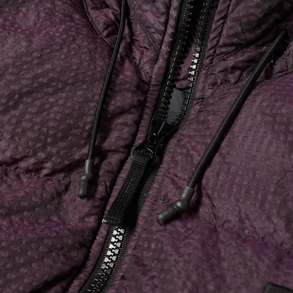 Stone Island Seersucker Nylon Down Smock Jacket - 5